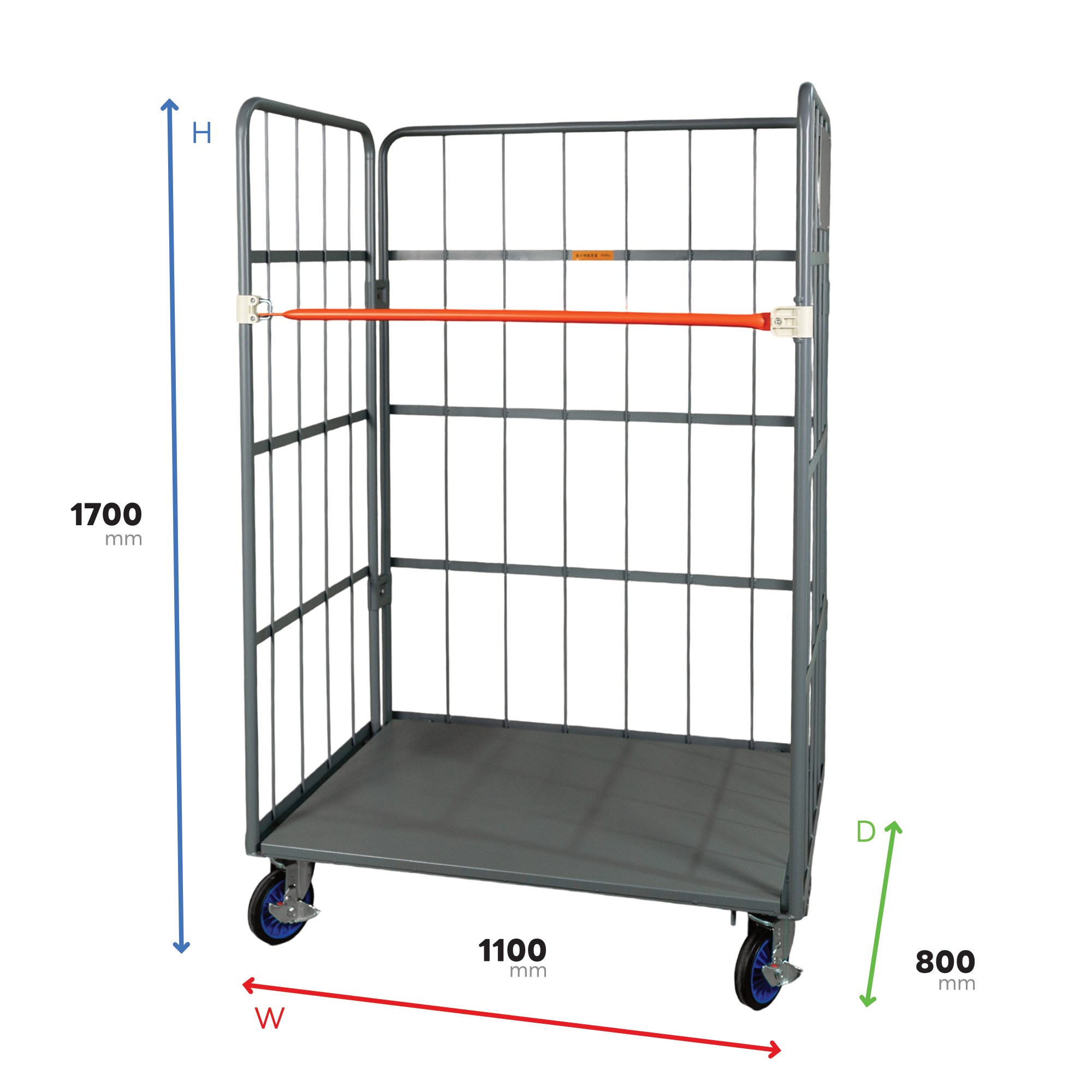 CSカーゴ(床板スチールタイプ)　品番：CSCーS1180