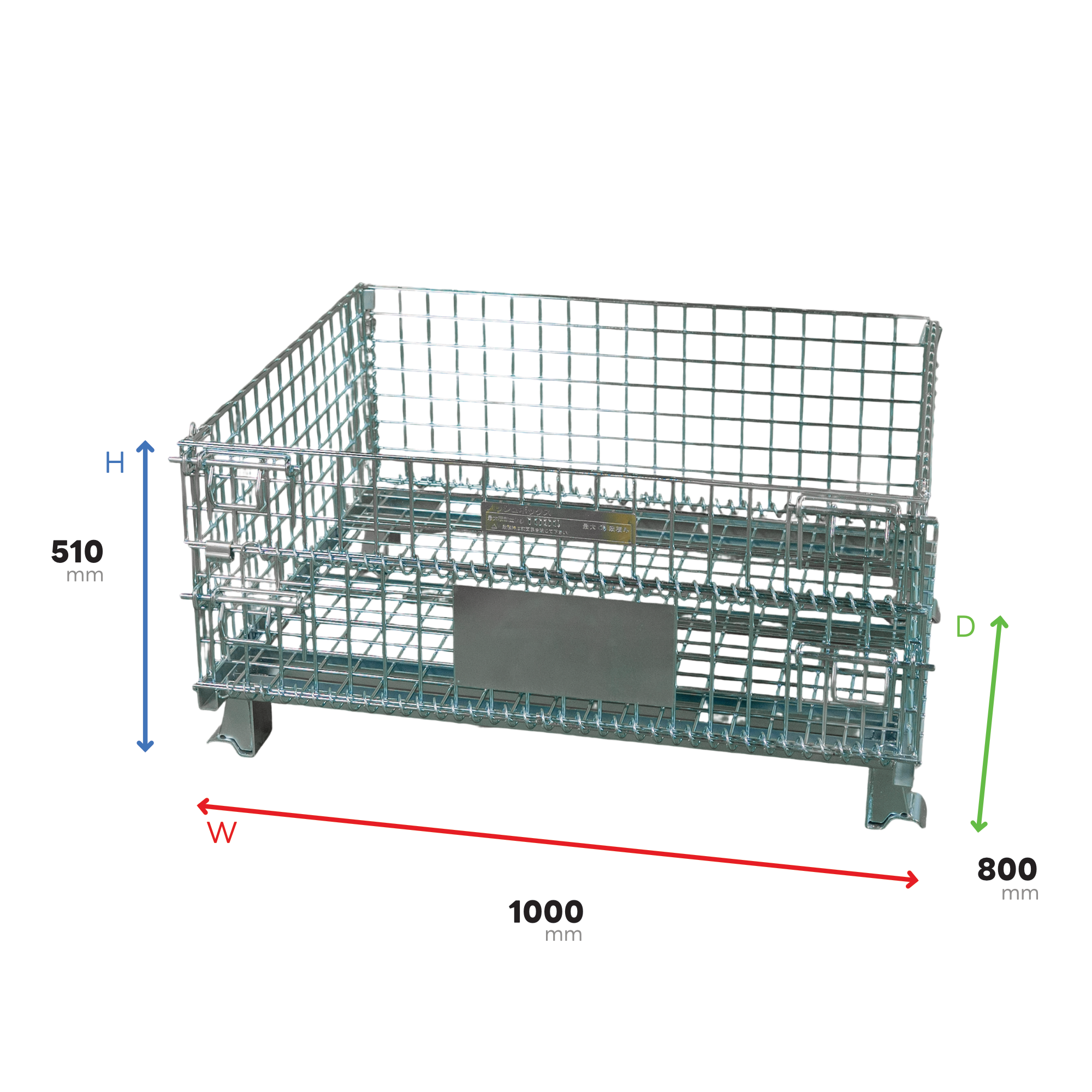 メッシュパレット　品番：CSMLーB5ー1/2