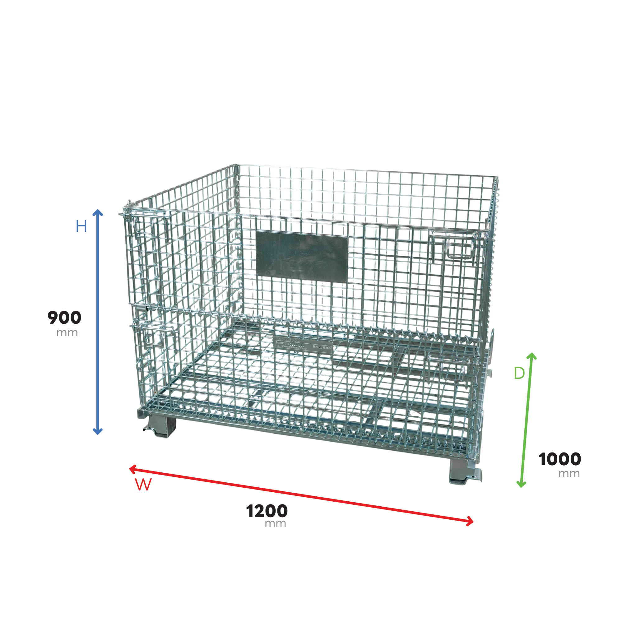 メッシュパレット　品番：CSMLーB7ーBK