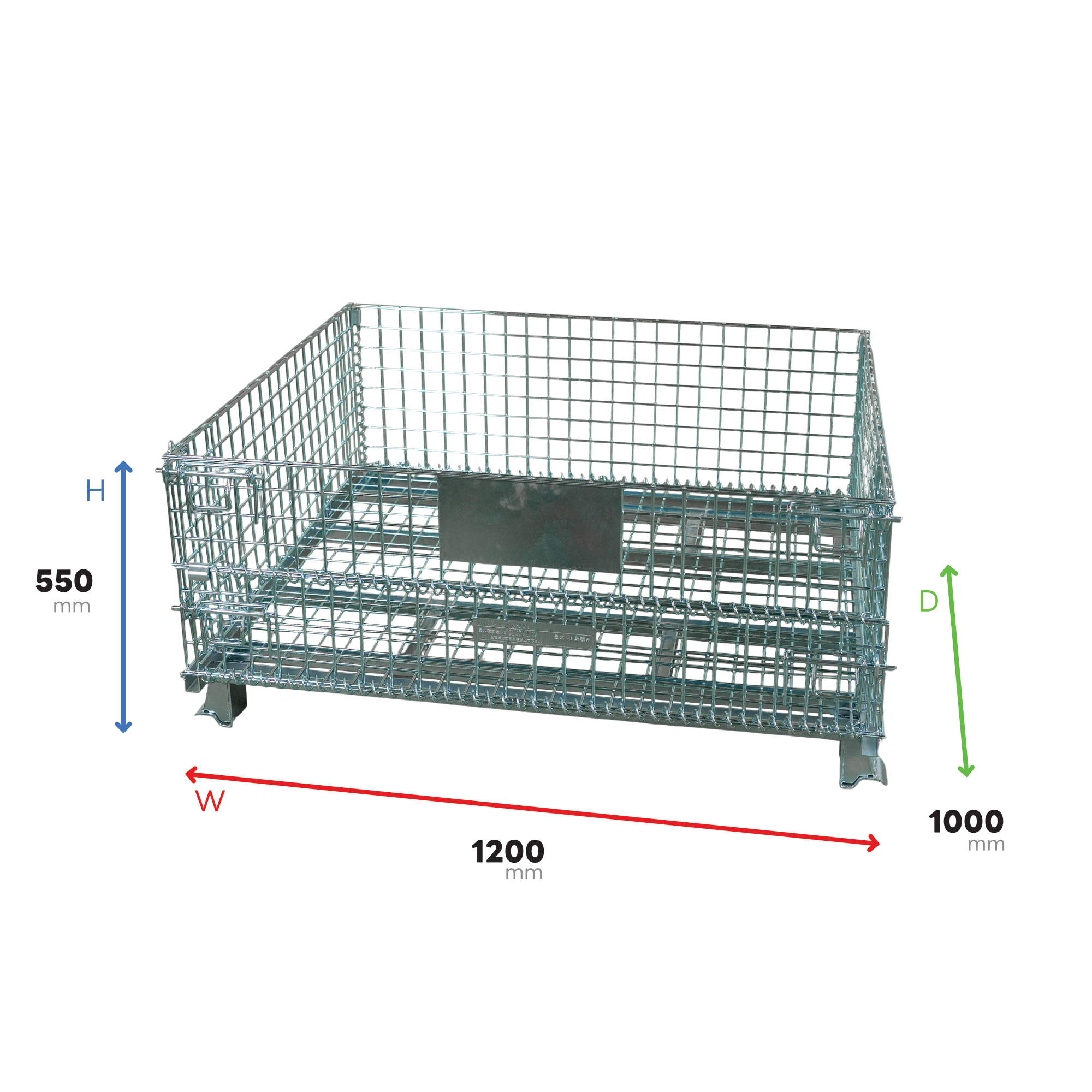 メッシュパレット　品番：CSMLーB7ー1/2